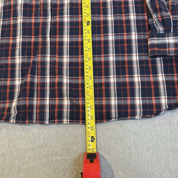 Great Northwest Flannel Shirt Heavy Cotton Plaid Long Sleeve Mens 3XLT Tall - Picture 5 of 10